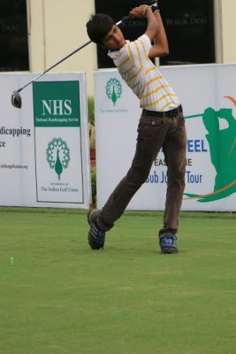 Gurkirat Singh leads Tata Steel Royal Juniors Challenge 2014
